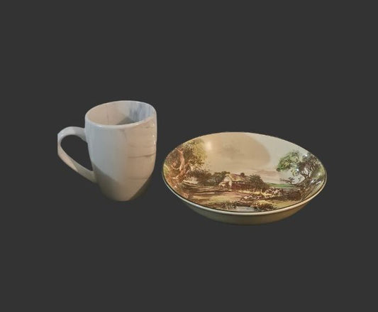 Vintage Royal Doulton "Rustic England" Seriesware Display Plate (D6297)