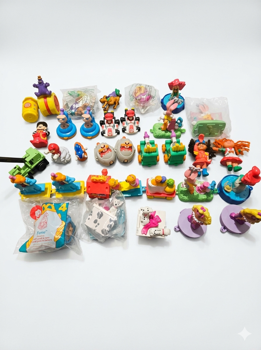 Vintage Mc Donalds happy meals toys lot. 1990s