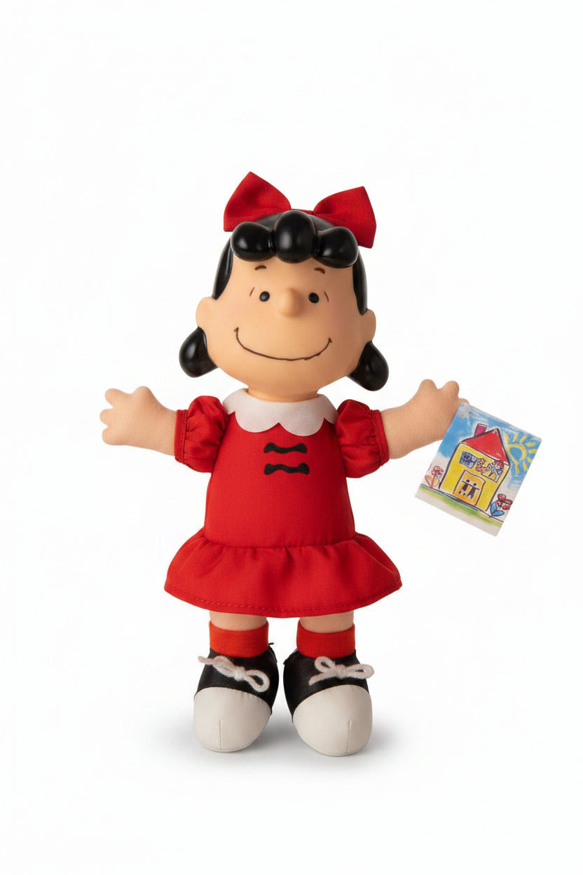 Vintage 1993 Peanuts Lucy Van Pelt 10" Plush Doll