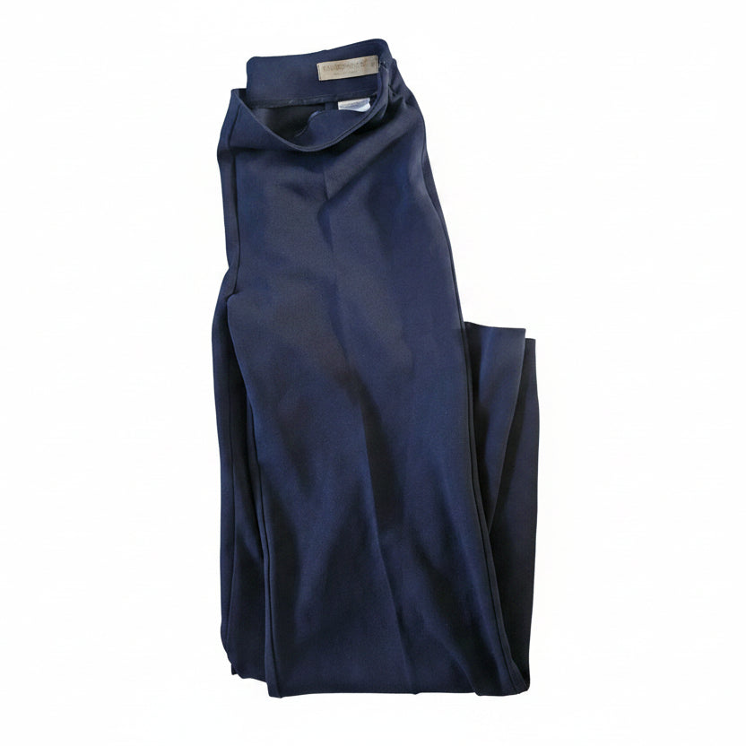 Rinascimento Navy Blue High-Waist Trousers - Made in Italy - Size M (NWOT)