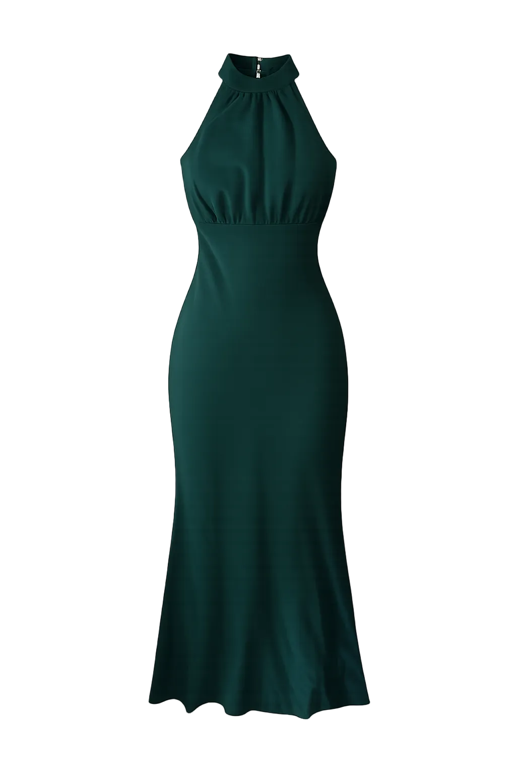 Calli emerald green halter dress size 10