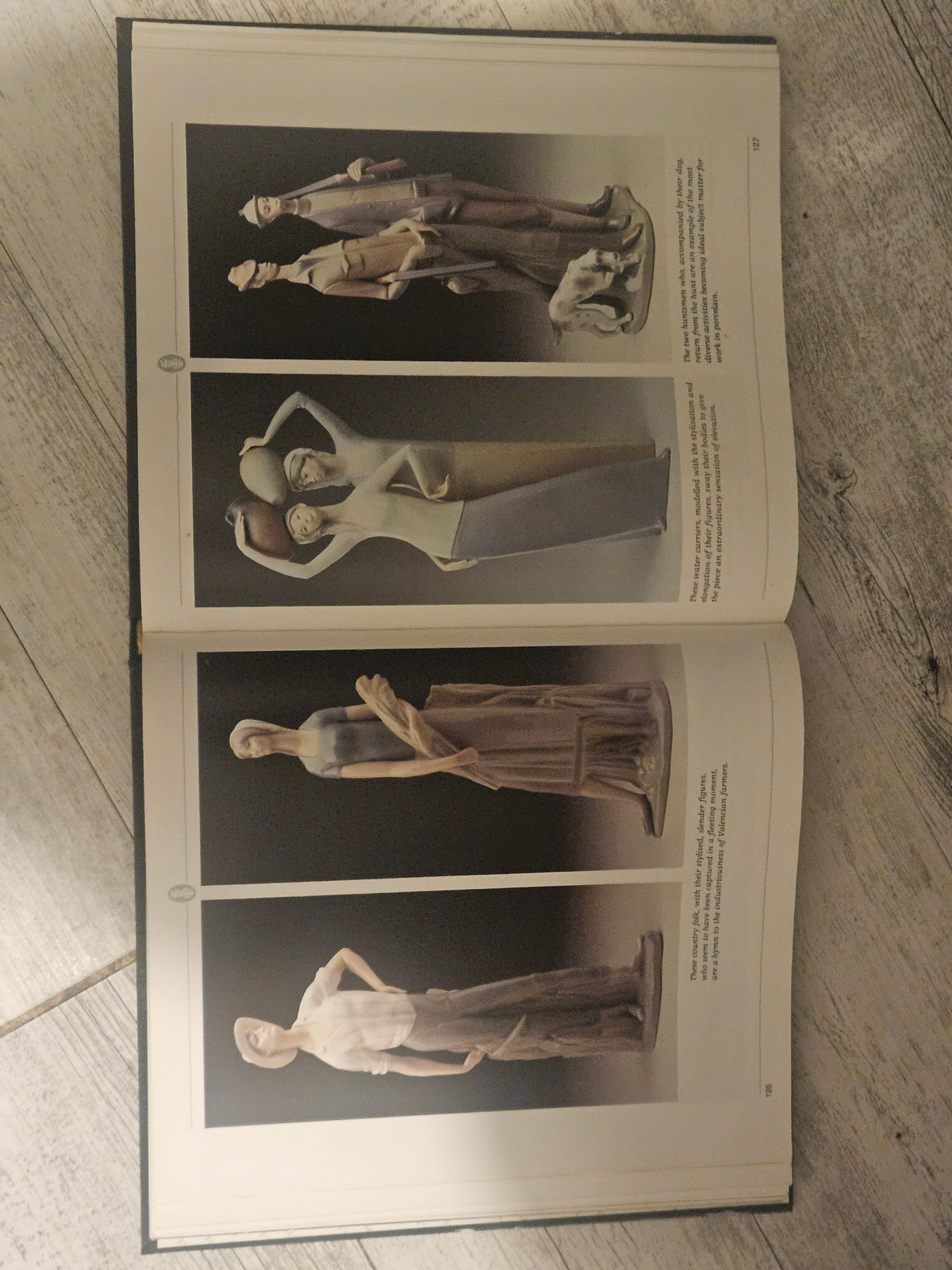 Vintage 1990 Lladró: The Magic World of Porcelain Hardcover Coffee Table Book