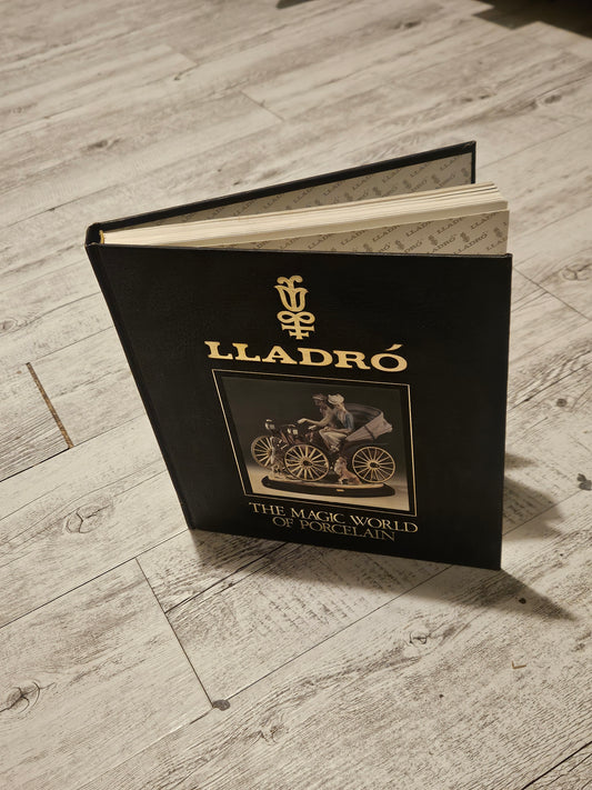 Vintage 1990 Lladró: The Magic World of Porcelain Hardcover Coffee Table Book