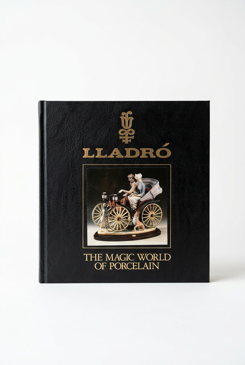 Vintage 1990 Lladró: The Magic World of Porcelain Hardcover Coffee Table Book