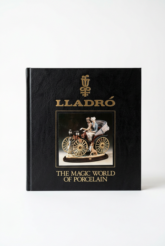 Vintage 1990 Lladró: The Magic World of Porcelain Hardcover Coffee Table Book