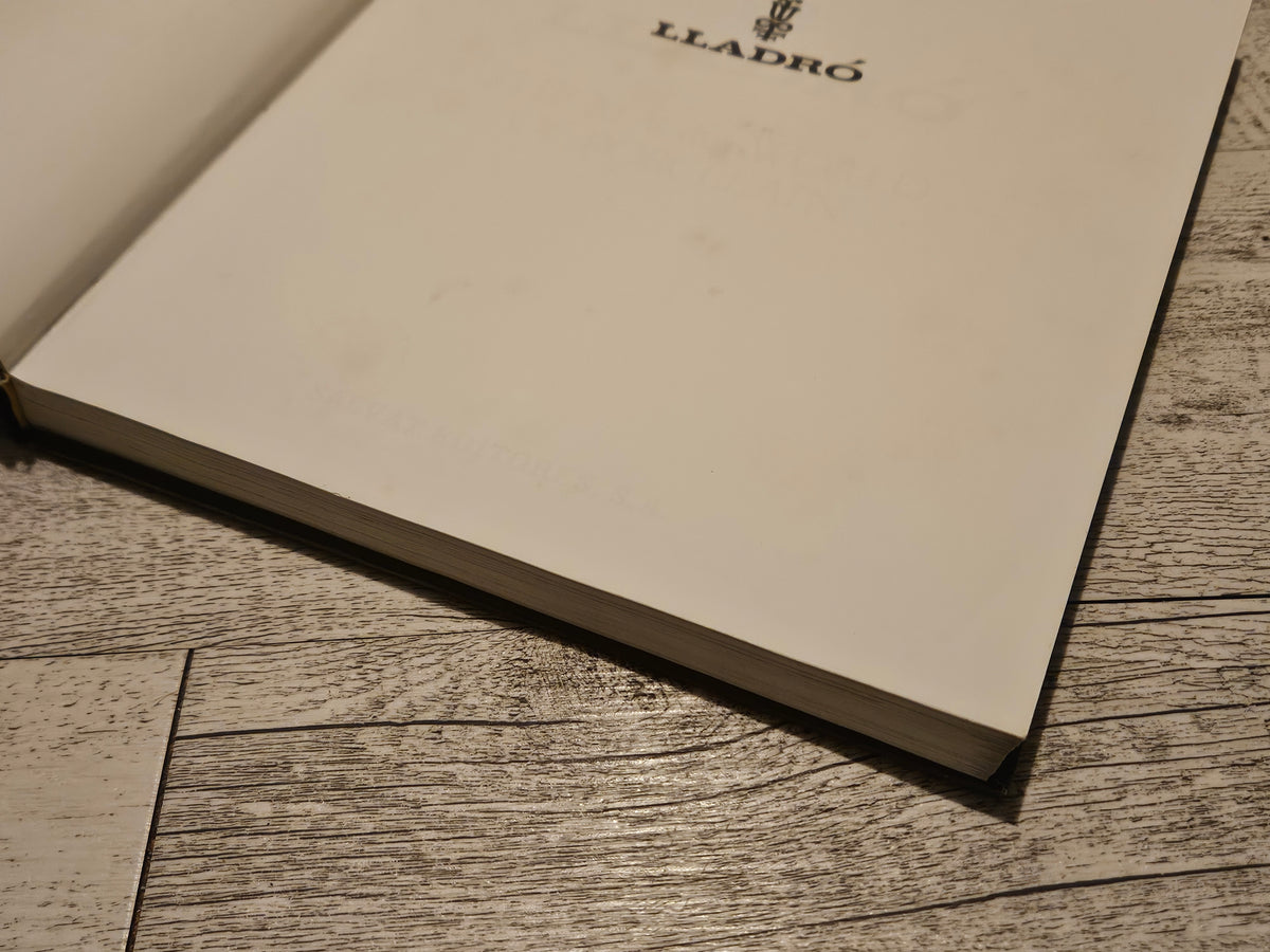 Vintage 1990 Lladró: The Magic World of Porcelain Hardcover Coffee Table Book