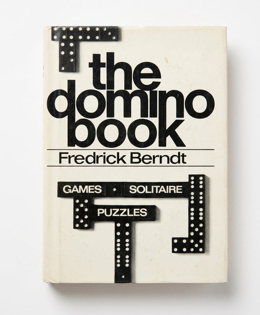 Vintage 1974 "The Domino Book: Games, Solitaire, Puzzles" by Fredrick Berndt