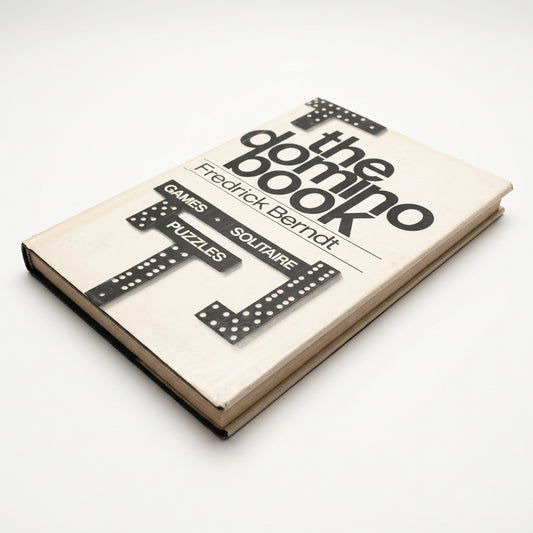 Vintage 1974 "The Domino Book: Games, Solitaire, Puzzles" by Fredrick Berndt