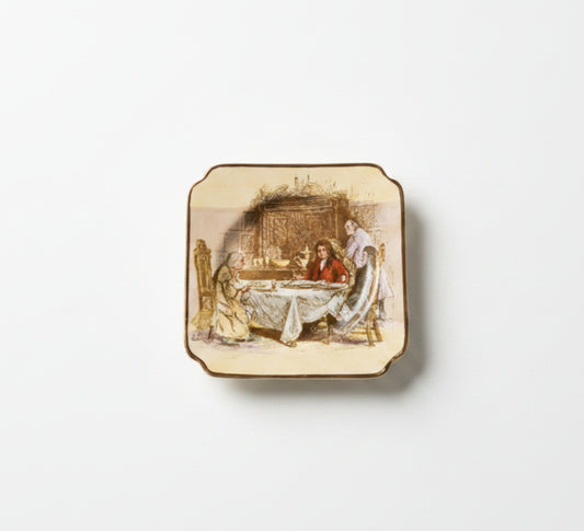 Vintage Royal Doulton Sir Roger de Coverley Square Display Plate