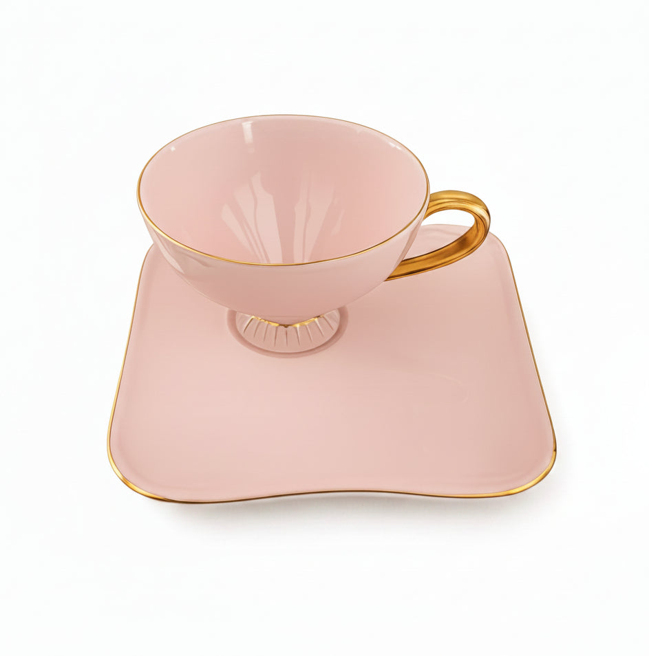 Rare 1950s Westminster Fine China Pink Tennis/Tea Set - Australian Vintage