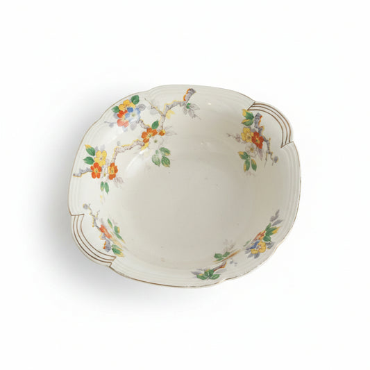 Vintage Alfred Meakin "Glen Helen" Art Deco Serving Bowl – Made in England (c.1930s)