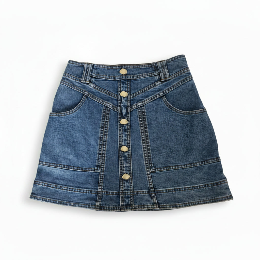 Aje denim skirt size 10