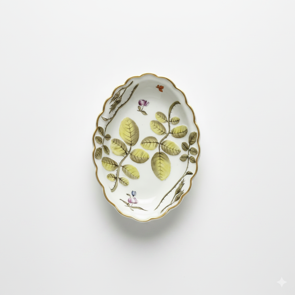 Vintage Royal Worcester "The Blind Earl" Bone China Oval Dish – Made in England