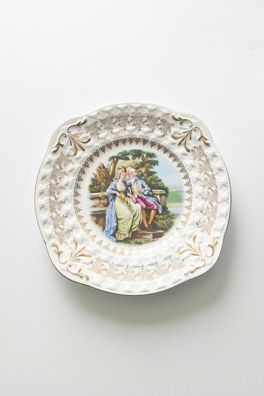 Vintage Royal Alma "Warranted 22 Carat Gold" Decorative Cabinet Plate (23cm)