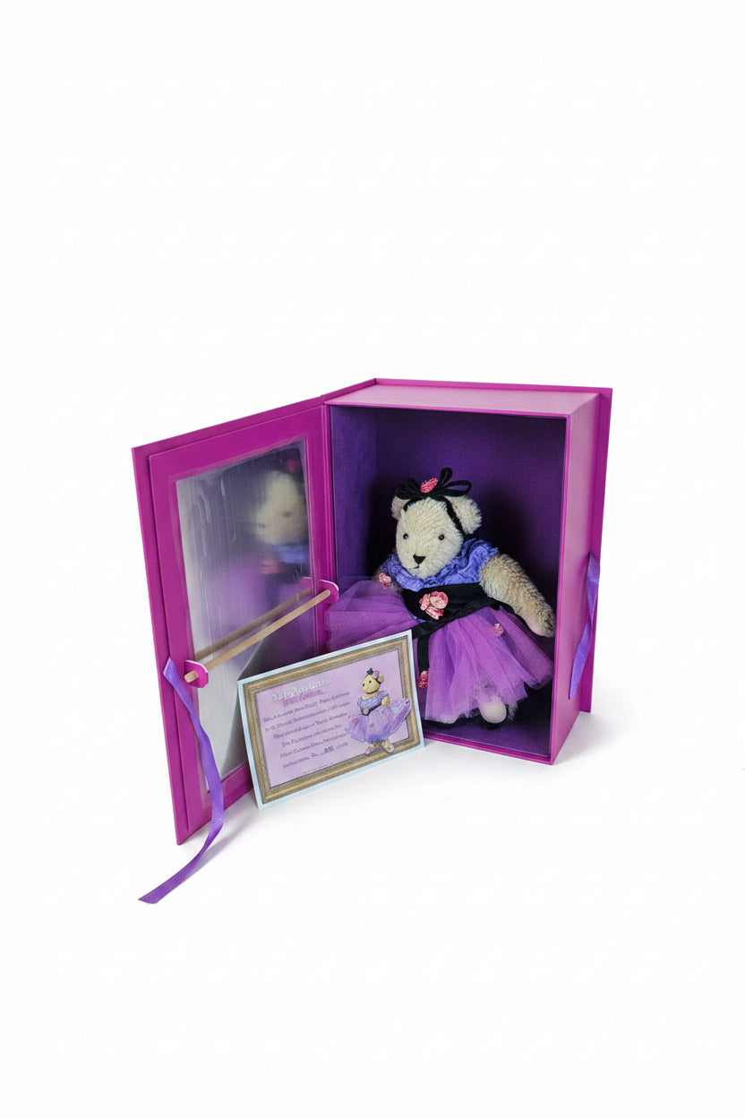 Vintage Muffy VanderBear Haute Couture 'Degas Ballerina' Mohair Bear (2004 Limited Edition) - NRFB
