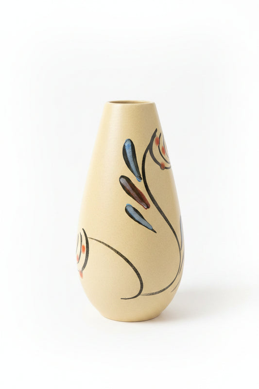 “Ü-Keramik (Übelacker) 455/20 West German Vase – 1960s Mid Century”
