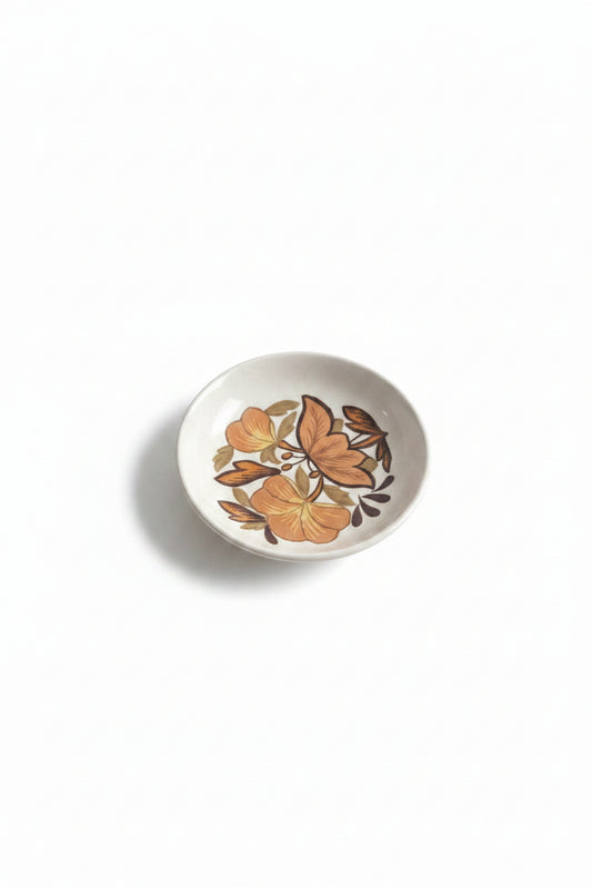 Vintage 1970s Royal Worcester Palissy "Kismet" Small Plates / Trinket Dishes – Set of 2