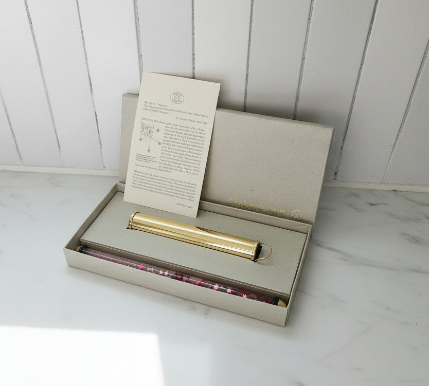 Caleidoscopio Aleph brass kaleidoscope