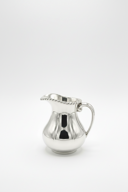 Vintage Mexican .925 Sterling Silver Mini Pitcher Creamer – Signed L.L.V. Hecho en México
