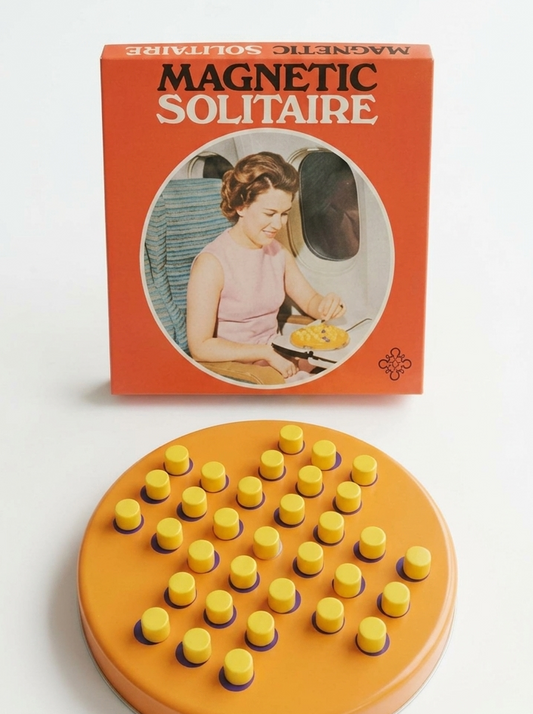 Vintage magnetic solitaire